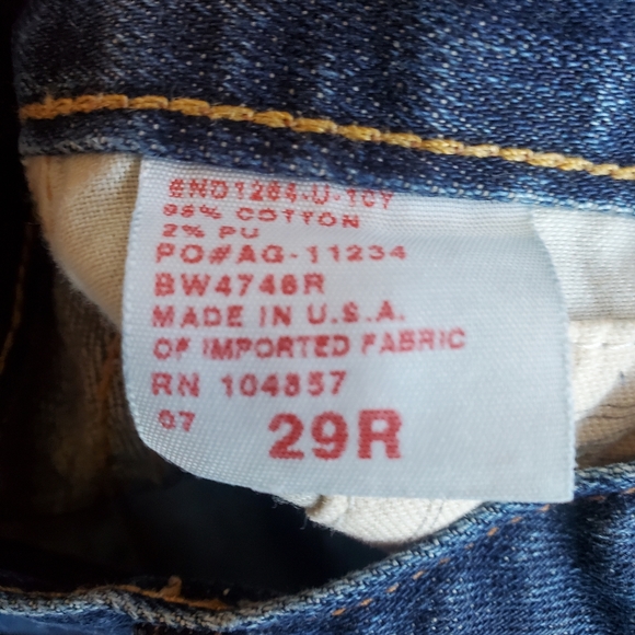 AG Tomboy straight Jean 29 - Picture 3 of 4